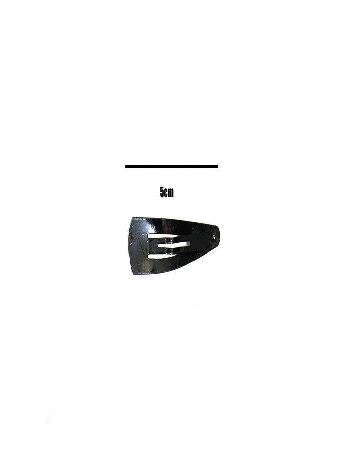 Kalaneet Metal Black 18 Pair (Size 5cm) Tik-Tak Hair Clips/Hair Pins - Image 3