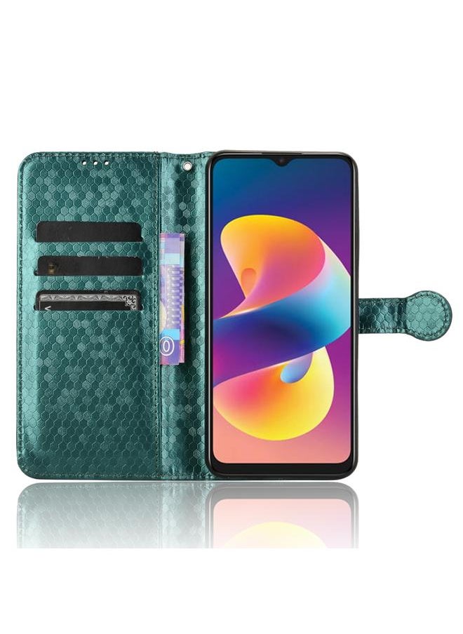 erorex - Case For TCL 50 LE 4G Honeycomb Dot Texture Leather Phone Case - Image 1
