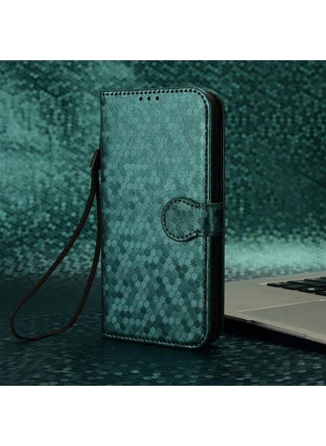 erorex - Case For TCL 50 LE 4G Honeycomb Dot Texture Leather Phone Case - Image 1