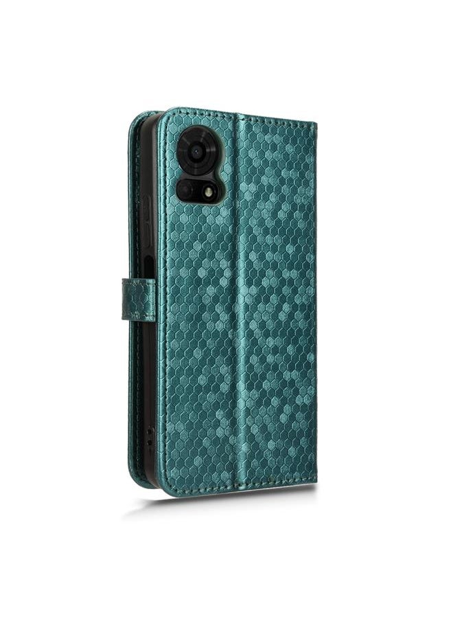 erorex - Case For TCL 50 LE 4G Honeycomb Dot Texture Leather Phone Case - Image 1