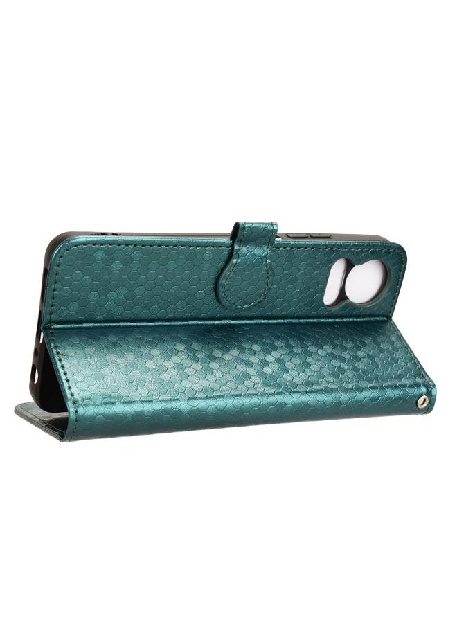 erorex - Case For TCL 50 LE 4G Honeycomb Dot Texture Leather Phone Case - Image 1