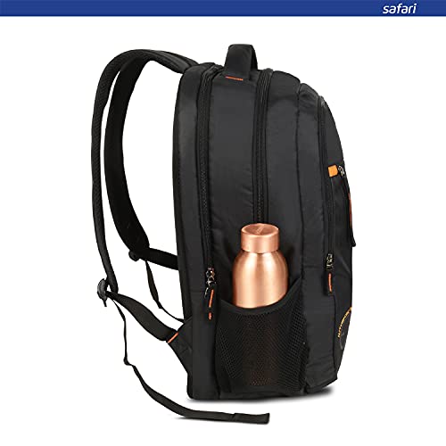 Safari Swagpack 35 Ltrs Large Laptop Backpack With 3 Compartments and Raincover - Black (SWAGPACK19CBBLK) - Image 5
