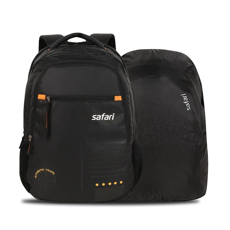 Safari Swagpack 35 Ltrs Large Laptop Backpack With 3 Compartments and Raincover - Black (SWAGPACK19CBBLK) - Image 4