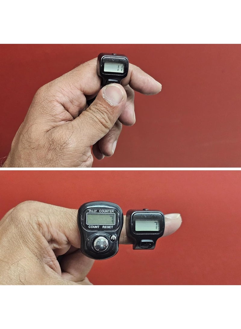 Digital Electronic Finger Counter Set, 3 Pieces, Multi-Color LED - Image 5