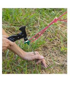 Excefore Tent Stakes, 10 Pcs Heavy Duty Tent Stakes Pegs, Outdoor Camping Windproof Professional Ground Stakes, Metal Tent Pegs for All Kinds of Ground, Specially Designed for Tent Canopies  - Image 4