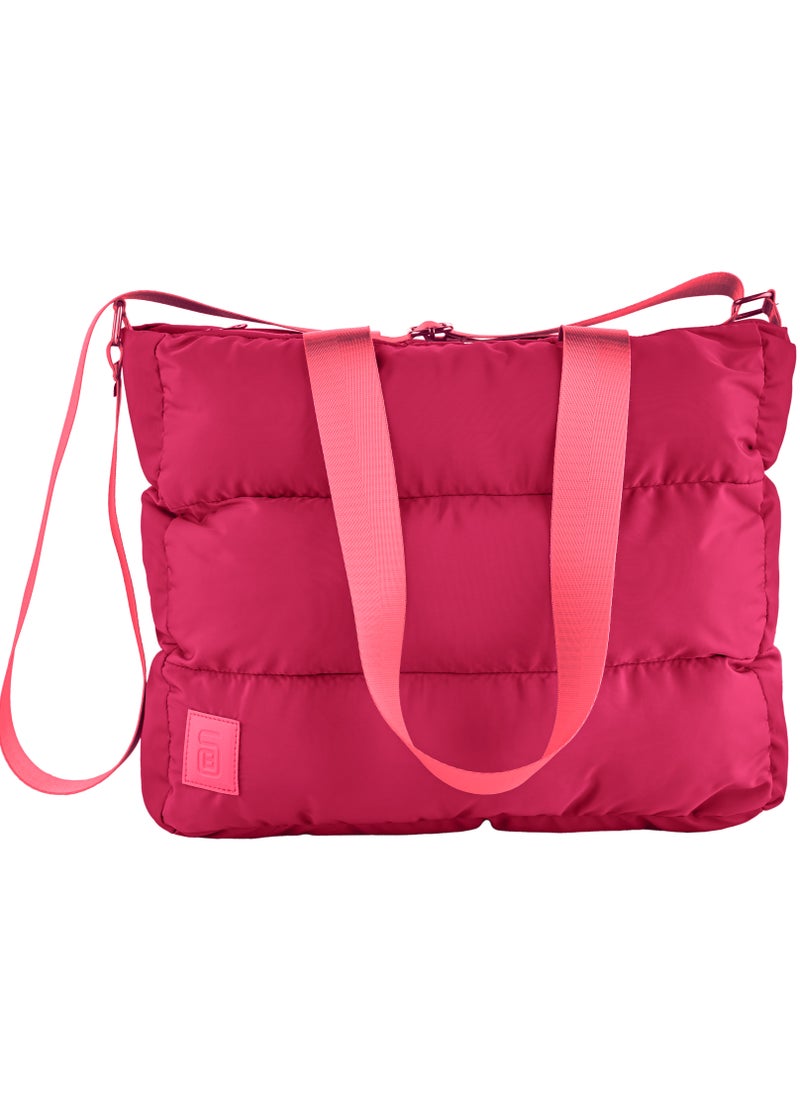 Large capacity waterproof soft quilted shoulder bag and cross bag for women - Pink - pzsku/ZBF4B750C101BB64C0D00Z/45/_/1714955646/4fd1e648-e524-402d-9b7f-46d4ddd3b568