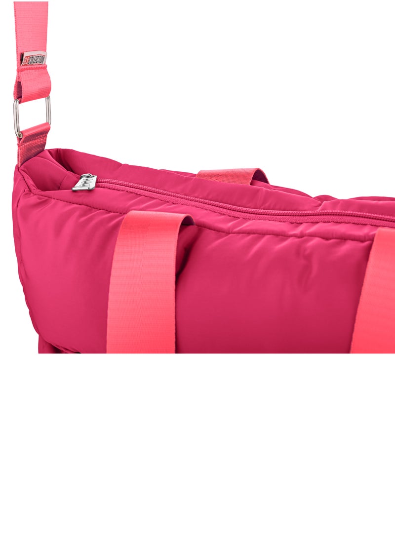 Large capacity waterproof soft quilted shoulder bag and cross bag for women - Pink - pzsku/ZBF4B750C101BB64C0D00Z/45/_/1714955807/3077f552-70ee-4c64-8090-32380e018cd3