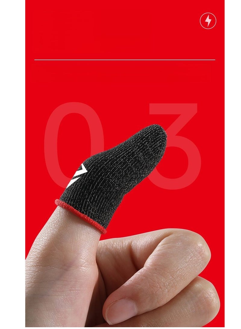 بيوينتي High Quality Gaming Super Conductive Fiber Finger Cots For Mobile Gaming Ultra High Sensitivity Smooth Operation Sweat Absorbent And Odorless Breathable Seamless Finger Cots - Image 3