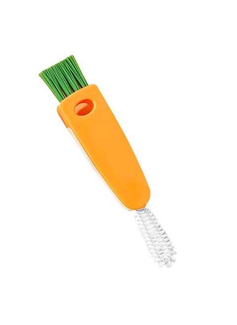 3 in 1 Tiny Cleaning Brush Dense Bristles Cup Lid Groove Cleaners Cup Crevice Cleaning Tools for Tight Spaces