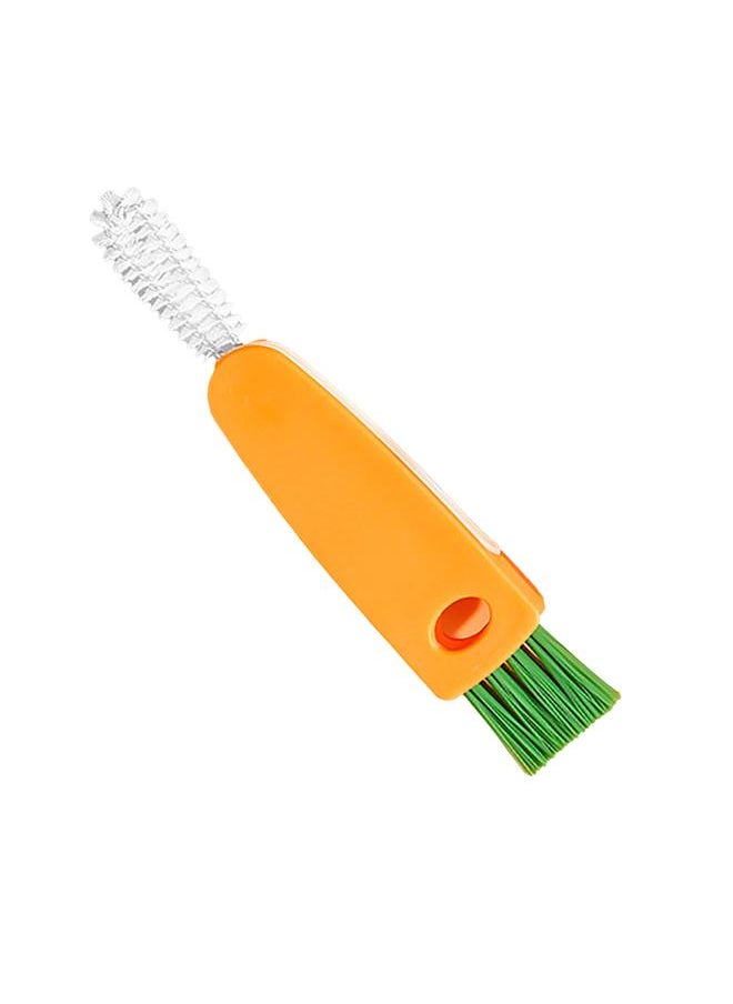3 in 1 Tiny Cleaning Brush Dense Bristles Cup Lid Groove Cleaners Cup Crevice Cleaning Tools for Tight Spaces