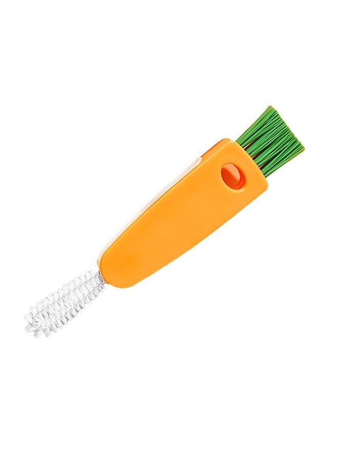 3 in 1 Tiny Cleaning Brush Dense Bristles Cup Lid Groove Cleaners Cup Crevice Cleaning Tools for Tight Spaces