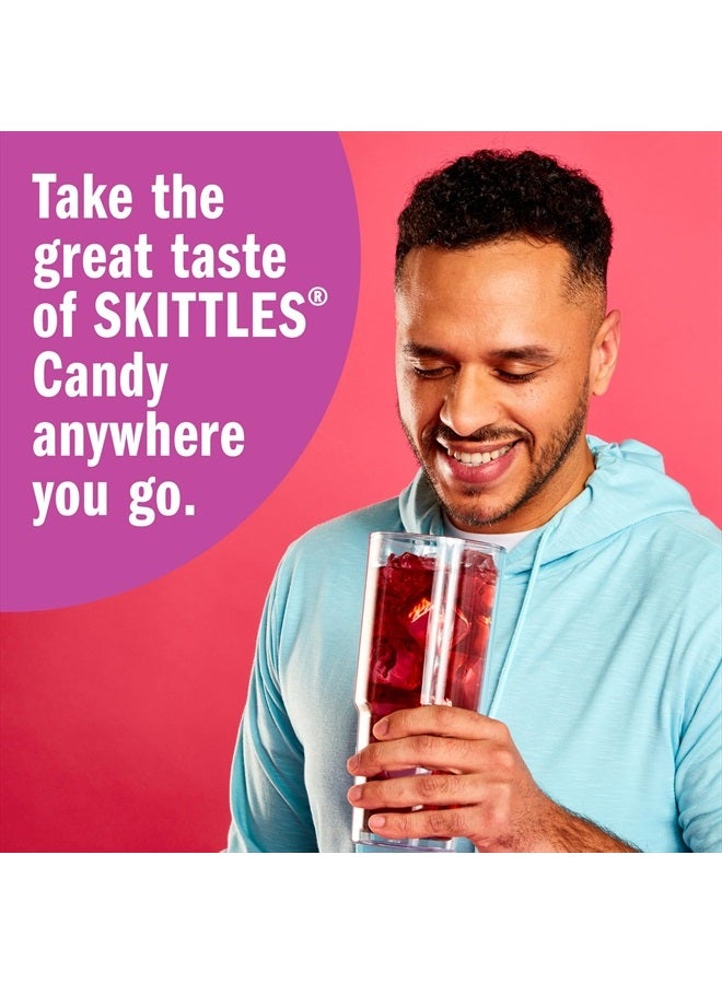 SINGLES TO GO! Skittles Singles To Go Wild Berry Variety Pack, Watertok Powdered Drink Mix, Zero Sugar, Low Calorie, Includes 4 Wild Berry Flavors, 1 Box (30 Single Servings) - Image 5