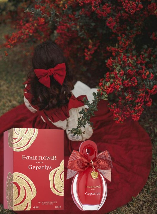 جيبارليس 2 قطع عطر فاتلي فلاور باريس 85مل - Image 2