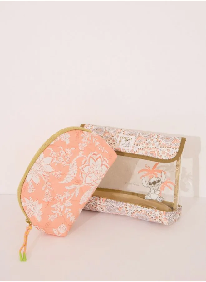 women'secret Lilo & Stitch toiletry bag pack