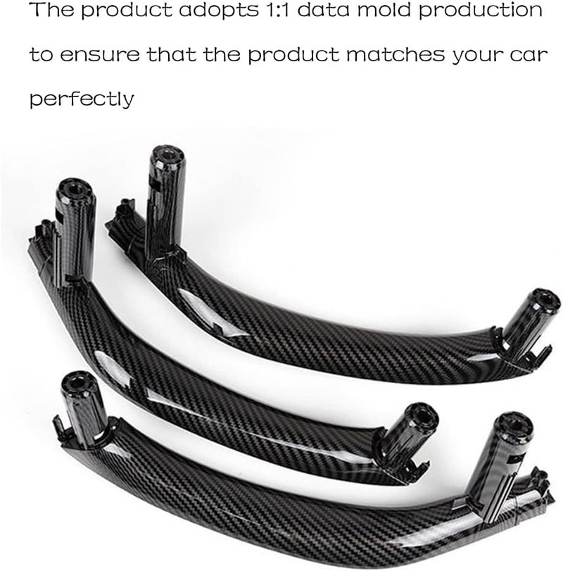 CHUANGHUI Car Door Handles for BMW X5 X6 F15 F16 2014-2018 - Carbon Fiber Replacement Cover - Image 5