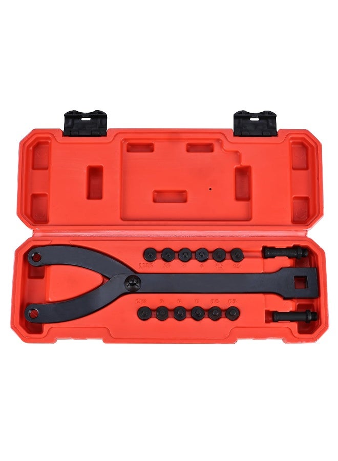 BTSHUB BTSHUB Variable Pin Spanner Wrench 15Pc Adjustable Fan Clutch Pully Holder Wrench Kit  - Image 1