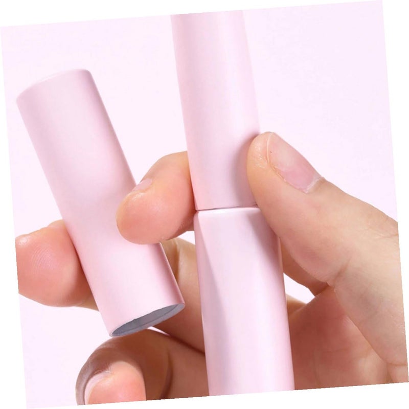 9 Pcs Silicone Lip Brush Set with Caps Portable Small Applicator for Lipstick Smudging and Concealer Makeup Tools for Travel Use - Image 3