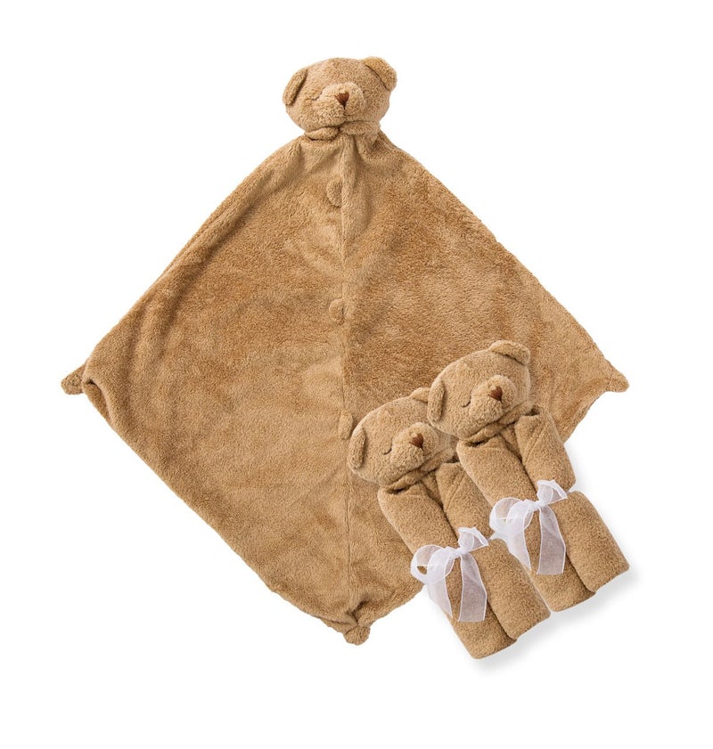 Angel Dear Three of A Kind Blankie, Brown Bear - Image 2