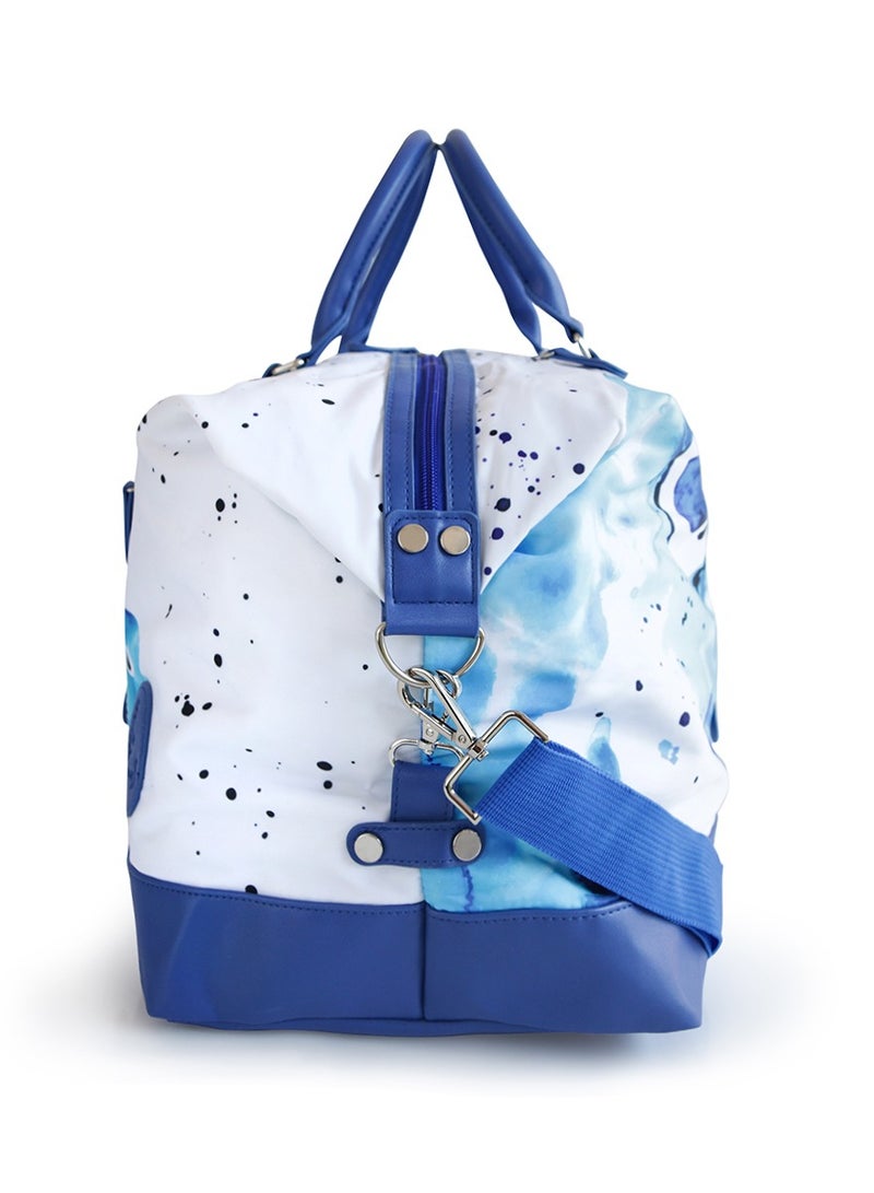 Anemoss Travel Duffel Bag, 50L Large Capacity, Oxford Polyster Blend Luggage Bag, Travel Bag with Zipper and Pockets, Duffel Bag for Gym Sports Fitness, Travel Hand Luggage Bags, Fish Design Tote Bag - Image 5