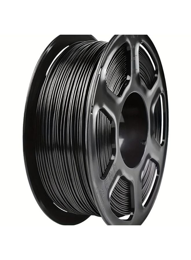 PETG 3D Printer Filament 1 75mm 2 2LB Black High Speed Printing Compatible With Creality Anycubic Bambu Lab - Image 1
