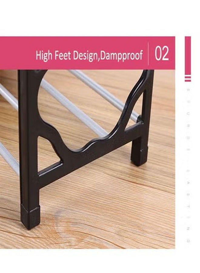KLNAMAEAAN 4-Layers Simple Shoes Organizer Rack  - Image 5