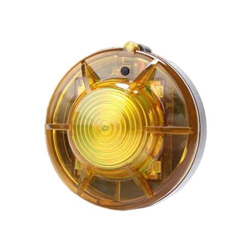 Tumecos Emergency Flare Alert Warning Signal Caution Light LED Beacon Pro with Magnetic Base for Vehicle (Yellow 1) - Image 1
