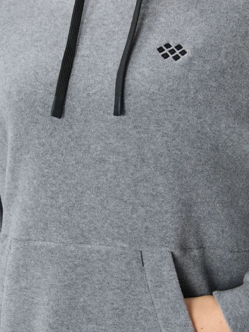تومي لايف TOMMY Oversized Plush Hoodie With Embroidery