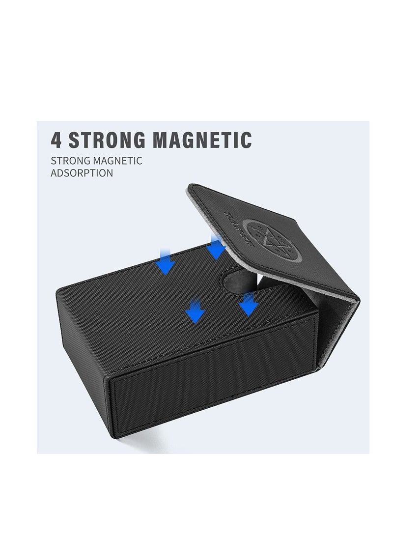 Card Case Souvenir Card Storage Box Collector Card box Large Capacity Holds About 95 Pages for Most Standard Size Fold Top Design Not Included for Cards - Image 3