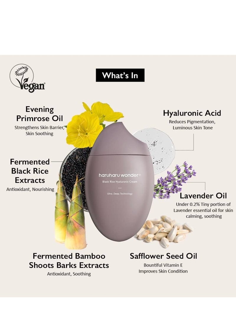 HaruHaru Wonder WONDER Black Rice Hyaluronic Cream 50ml