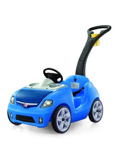Step2 Whisper Ride II Kids Blue Ride On Push Car