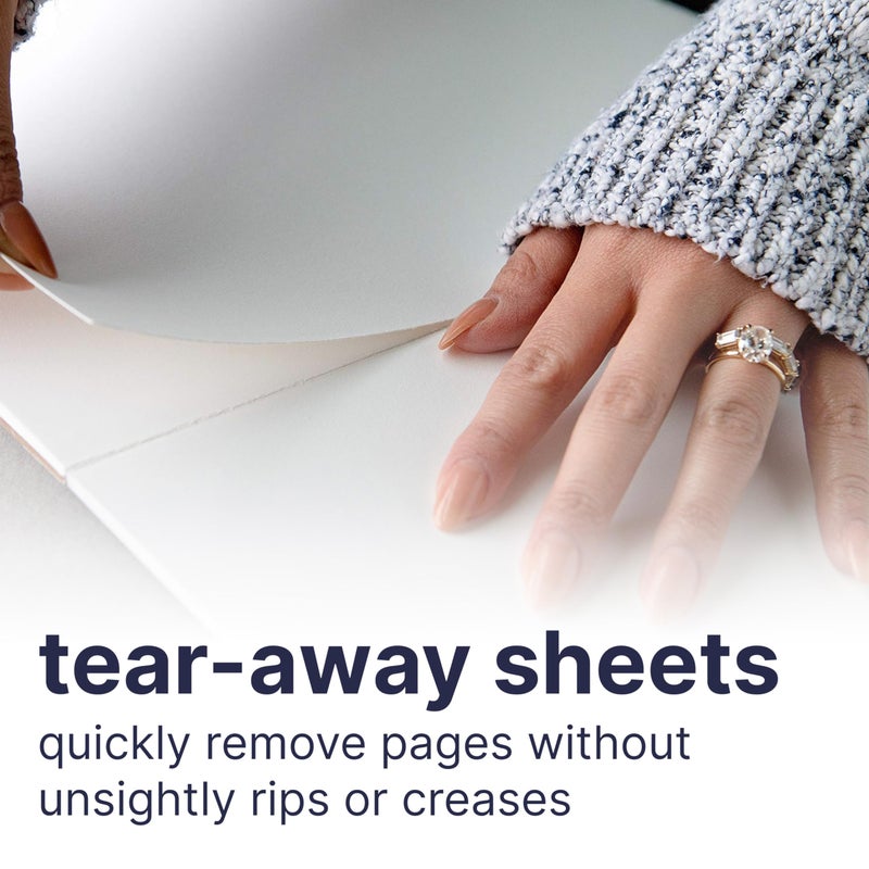 Strathmore 200 Series Watercolor Paper, Tape Bound Pad, 11x15 inches, 15 Sheets (90lb/190g) - Artist Paper for Adults and Students - Watercolors, Mixed Media, Markers and Art Journaling - Image 5