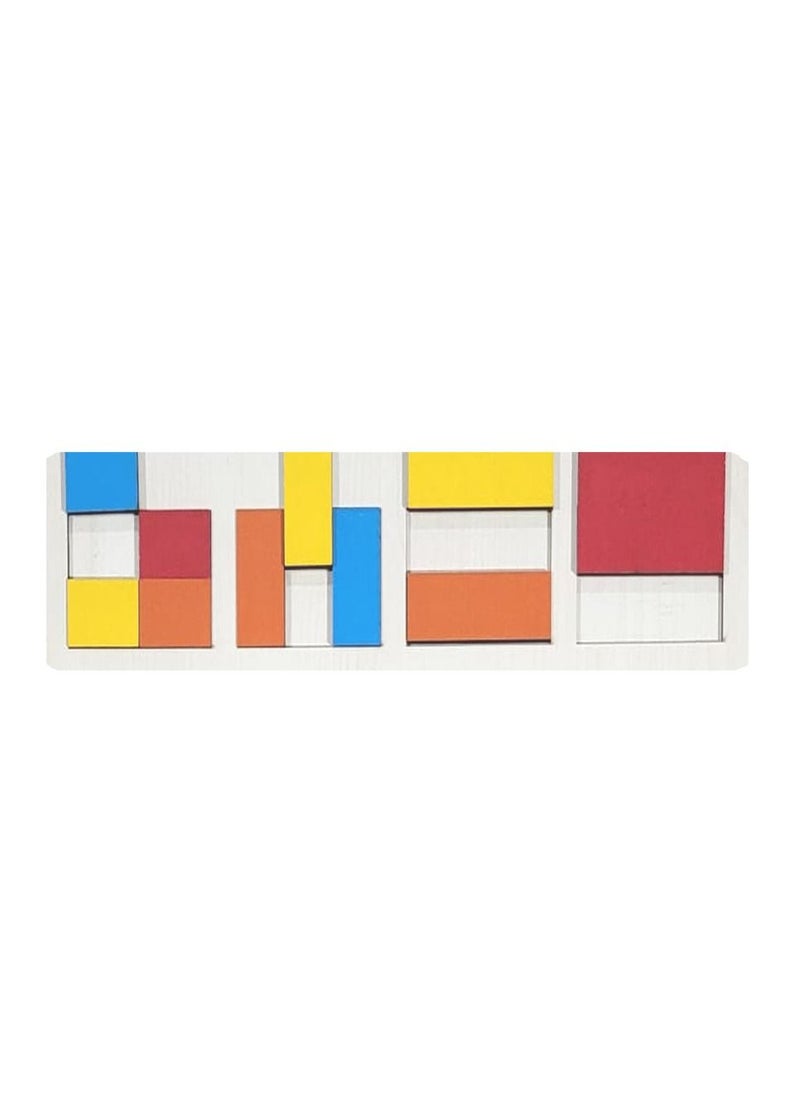 Toys Rulers Shapes And Fractions Square And Rectangle  - Image 3