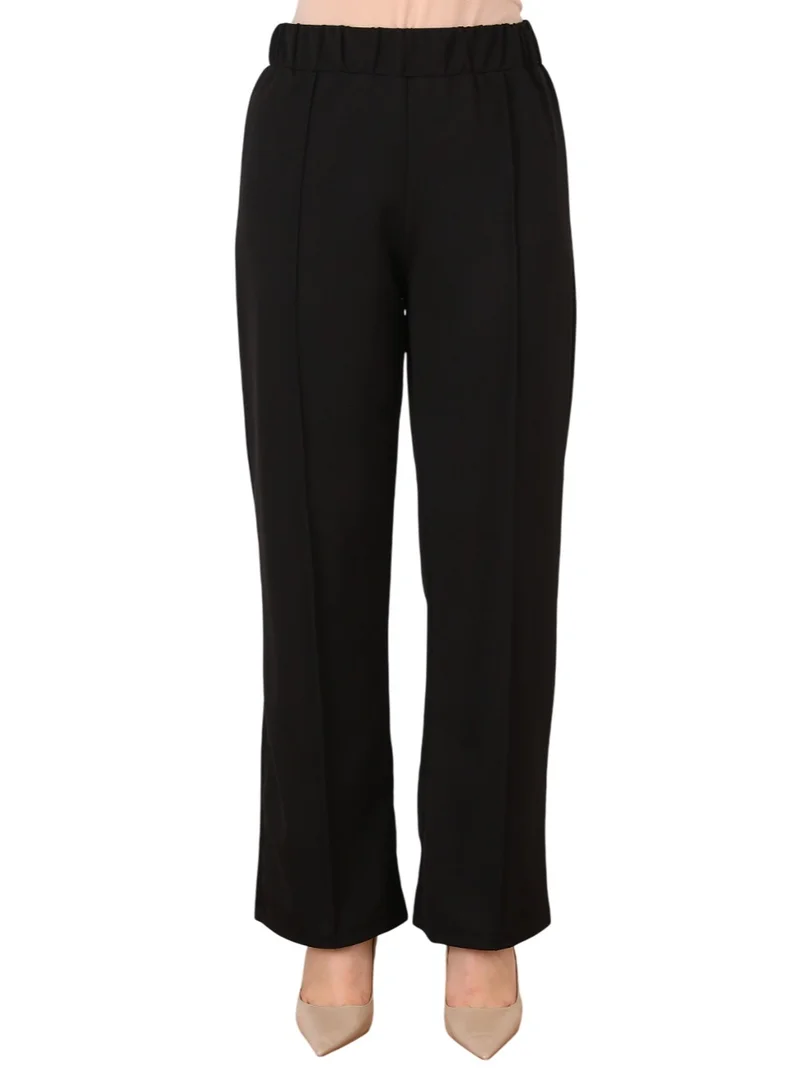 Refka by modanisa Crew Neck Top And High Waist Pants