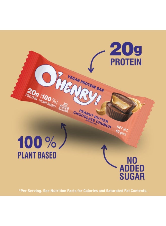 O'HENRY NUTRITION Vegan Protein Bar - Peanut Butter Crunch - Image 3