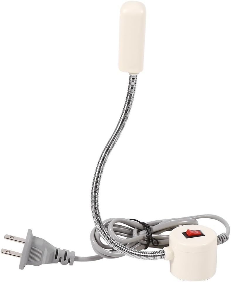 Sewing Machine Light with Magnetic Base, Gooseneck Lamp, Flexible Mounting, 20cm Cord Length - Energy Saving, Durable Polycarbonate, Easy Positioning for Sewing and Crafting (10LED) - Image 3