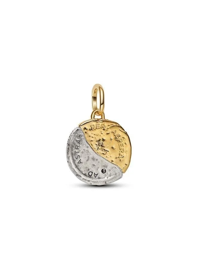 باندورا Sun and Moon Medallion Charm