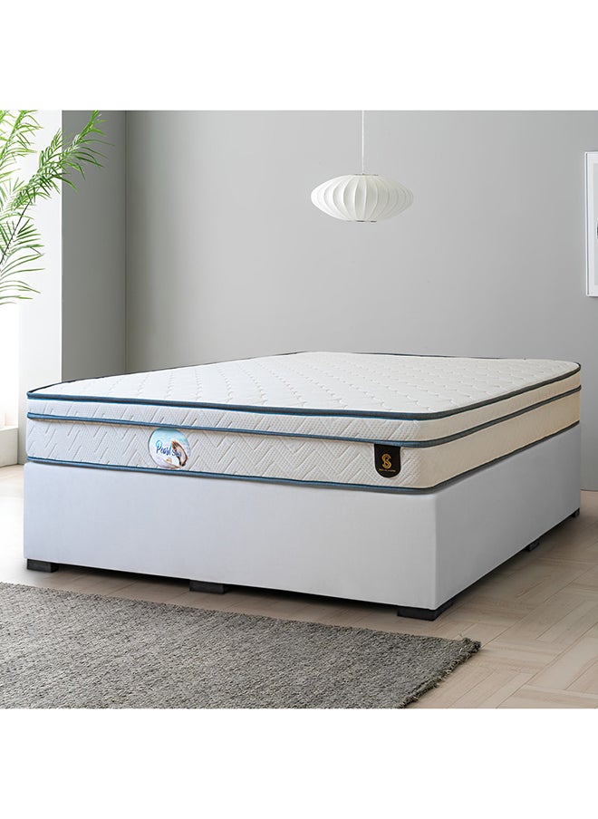 Bed and Mattress Zone Pearl Sea Euro Top Bonnell Spring Mattress 100x190 Single Size  - Image 2