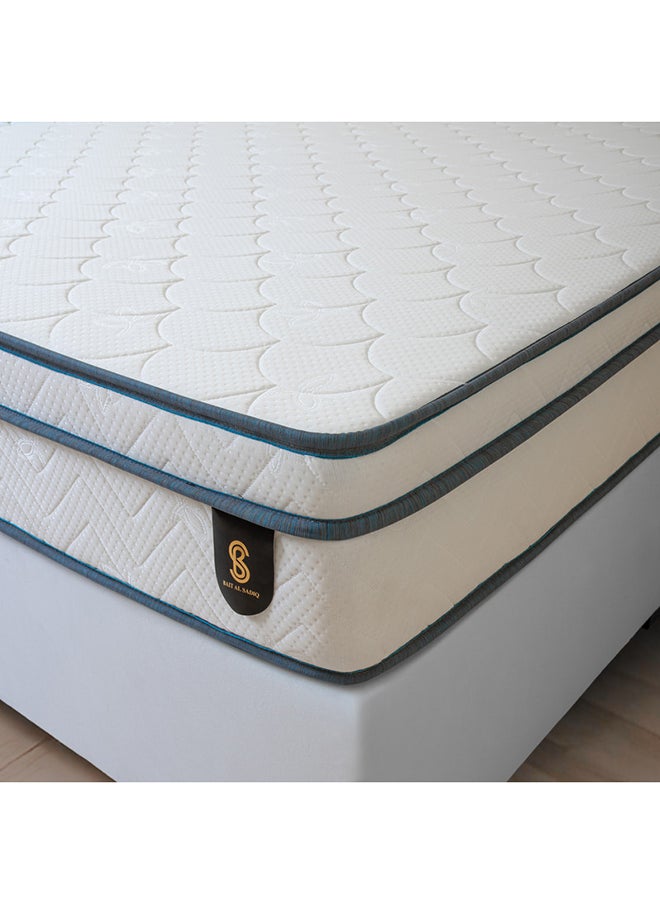 Bed and Mattress Zone Pearl Sea Euro Top Bonnell Spring Mattress 100x190 Single Size  - Image 3