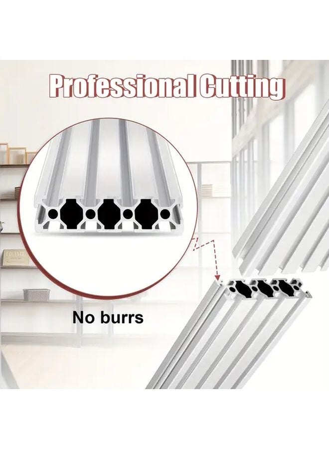 2 Pcs 400mm T Slot 2080 Aluminum Profile Linear Rail for 3D Printer CNC Parts - Image 5