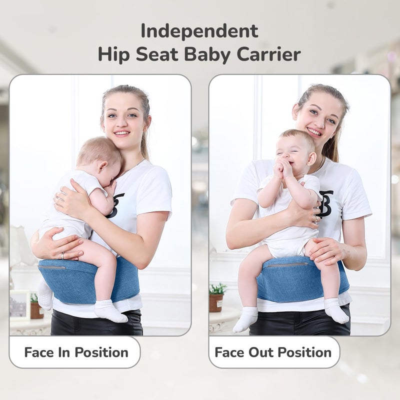 R for Rabbit حاملة الأطفال R for Rabbit Upsy Daisy Ergo - أزرق دنيم - Image 3