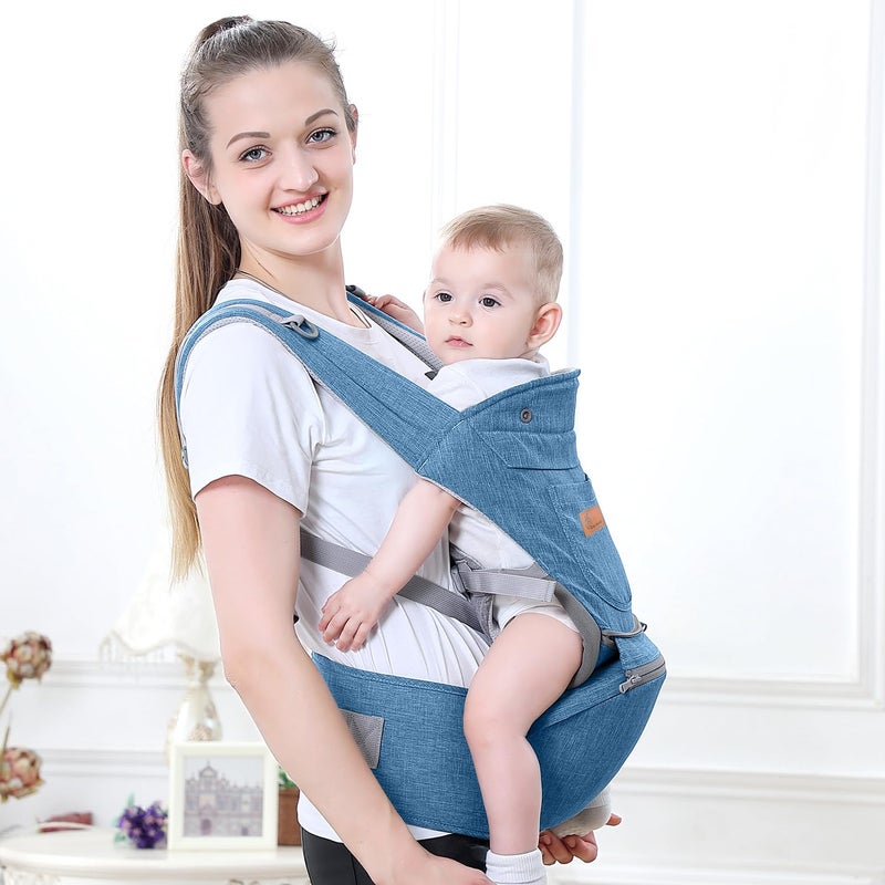 R for Rabbit حاملة الأطفال R for Rabbit Upsy Daisy Ergo - أزرق دنيم - Image 1