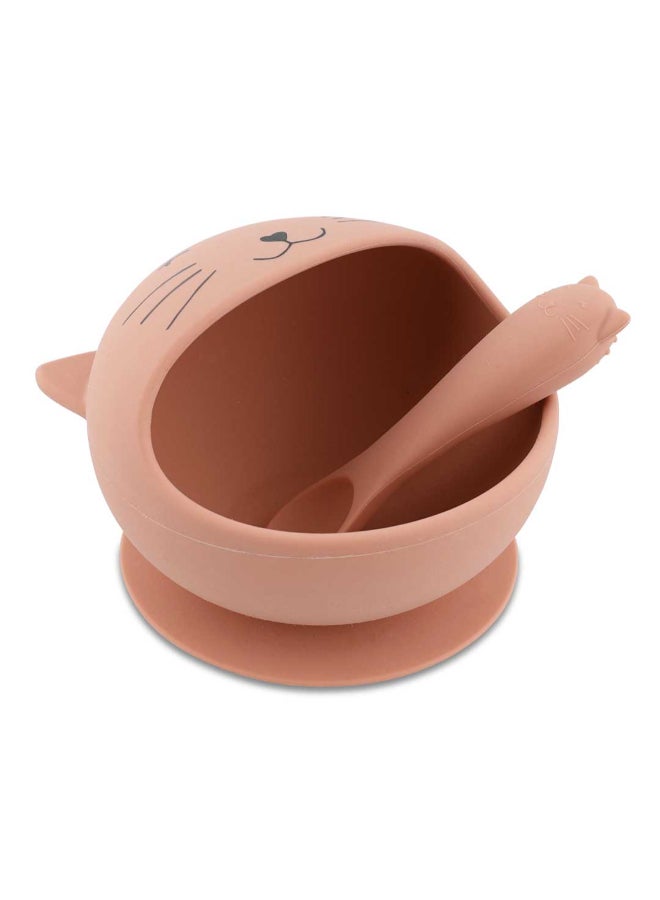 Trixie First Baby Silicone Meal Set - Mrs. Cat - Image 4