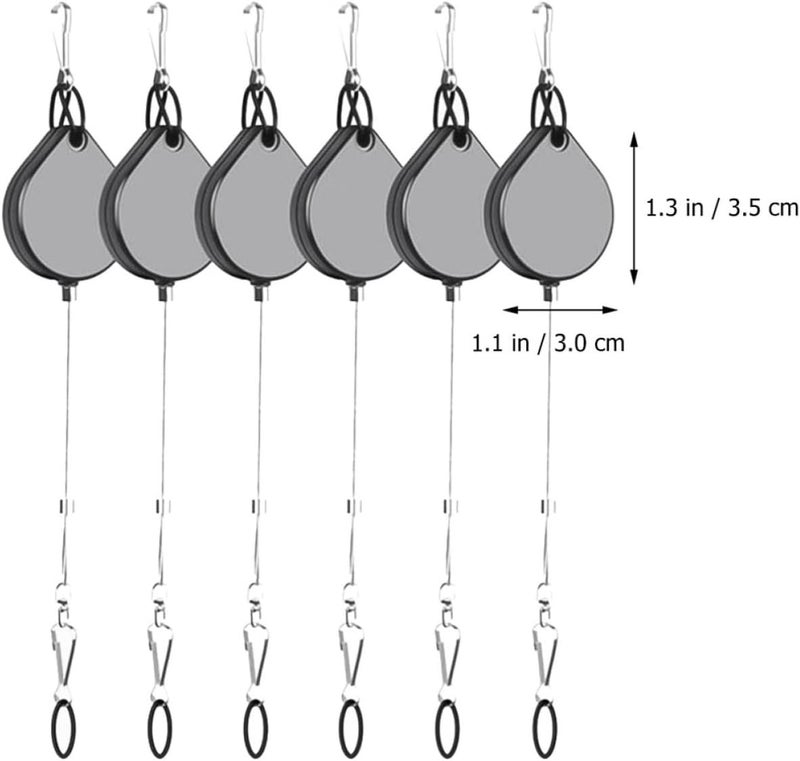 Uonlytech Vr Ceiling Suspension Kit 40pcs Cable Management Pulley System for Vr Headsets with Hooks, Cable Boxes, Screws, and Wall Stickers, Grey, Suitable for Virtual Environment Setup - Image 2
