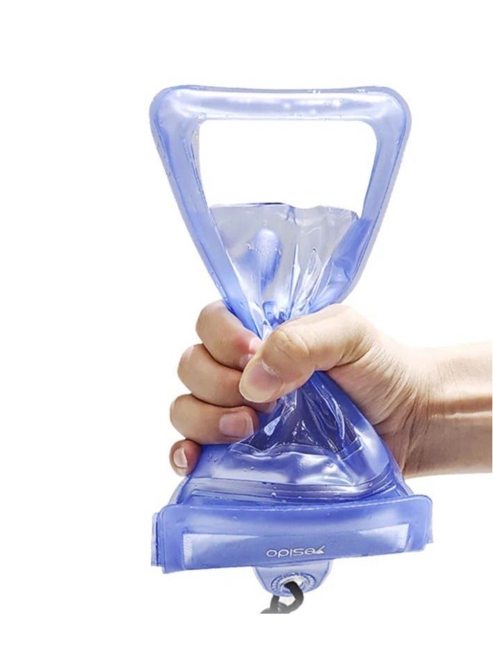 Raxoom Premium IPX8 20M Waterproof Phone Bag Cover â€“ Full Protection Pouch for Swimming, Boating, Fishing, Travel, and Outdoor Activities â€“ Transparent, Universal Fit for iPhone, Samsung, and More - Image 2