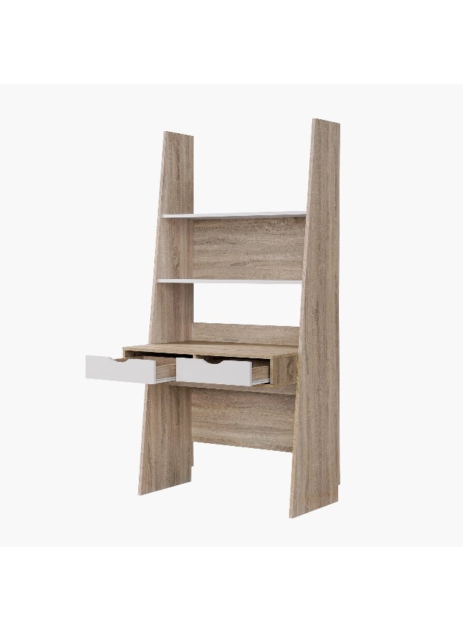 Home Box Melona Study Desk with Hutch for Home Office - Image 4