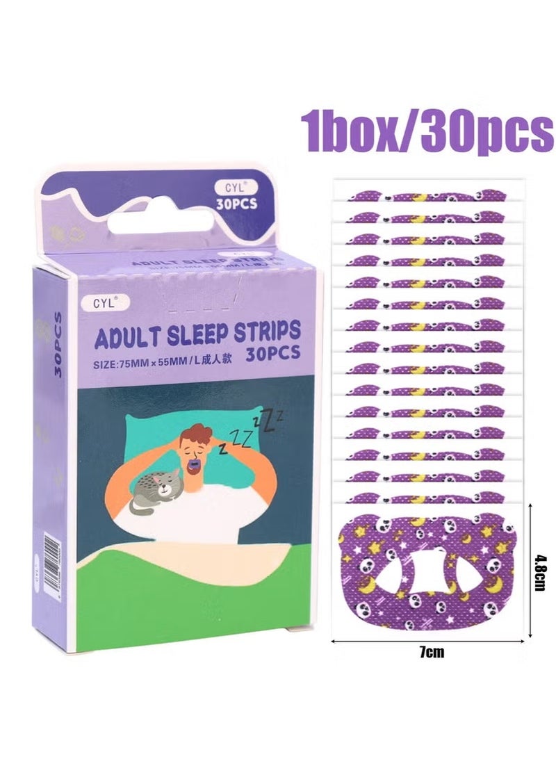 Generic 30Pcs Kids Sleep Strips - Gentle Mouth Tape for Anti-Snoring, Nose Breathing Improvement, and Better Night Sleep  - Image 3