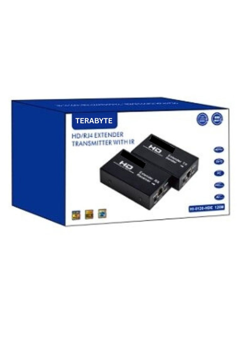 Terabyte HDMI/RJ45 EXTENDER 1080p with IR 120M - Image 2