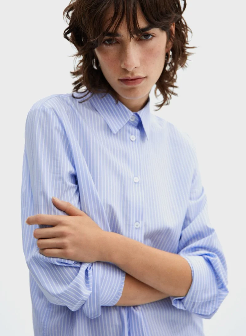 MANGO Button Down Shirt