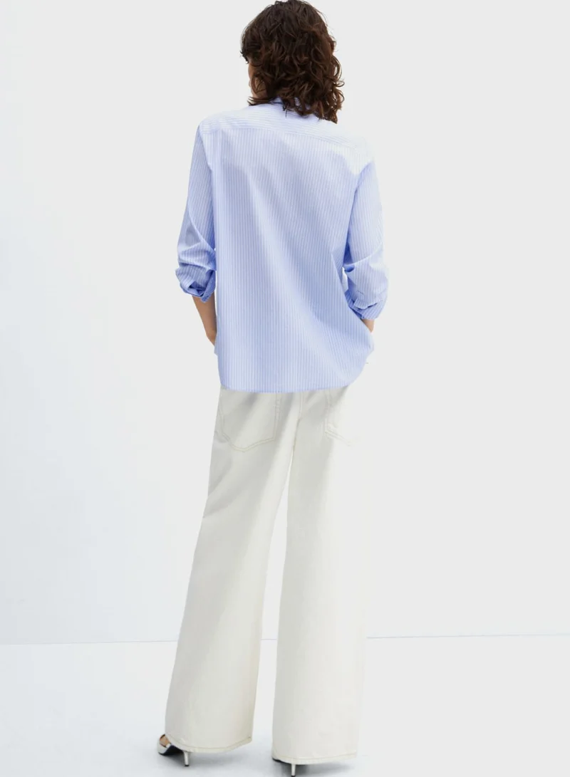 MANGO Button Down Shirt