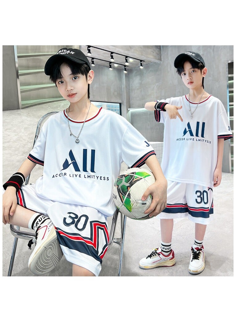 KUYING New Children's Basketball Suit Set  - Image 2